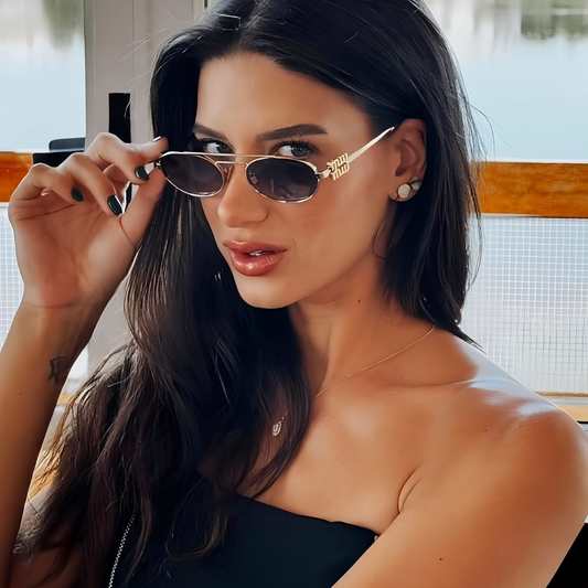Opulent Oval Sunglasses